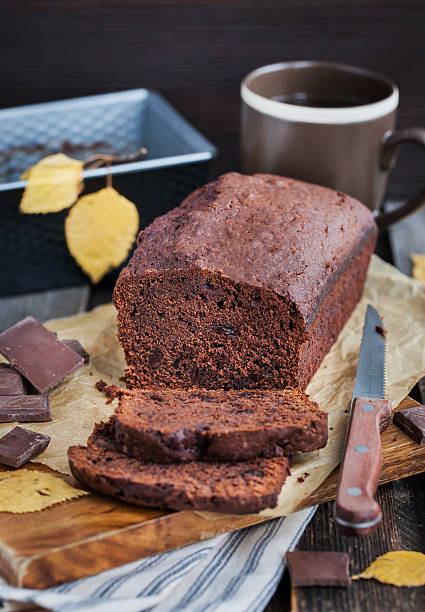 istock Homemade chocolate banana loaf cake 494286748