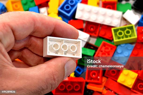 Building Blocks Stock Photo - Download Image Now - 2015, Activity, Brick