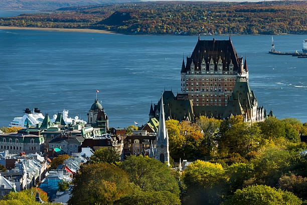 istock City of Quebec seing from above 494290198