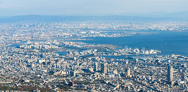 istock Kobe Cityscape,Aerial view from Mt. Maya 494292784
