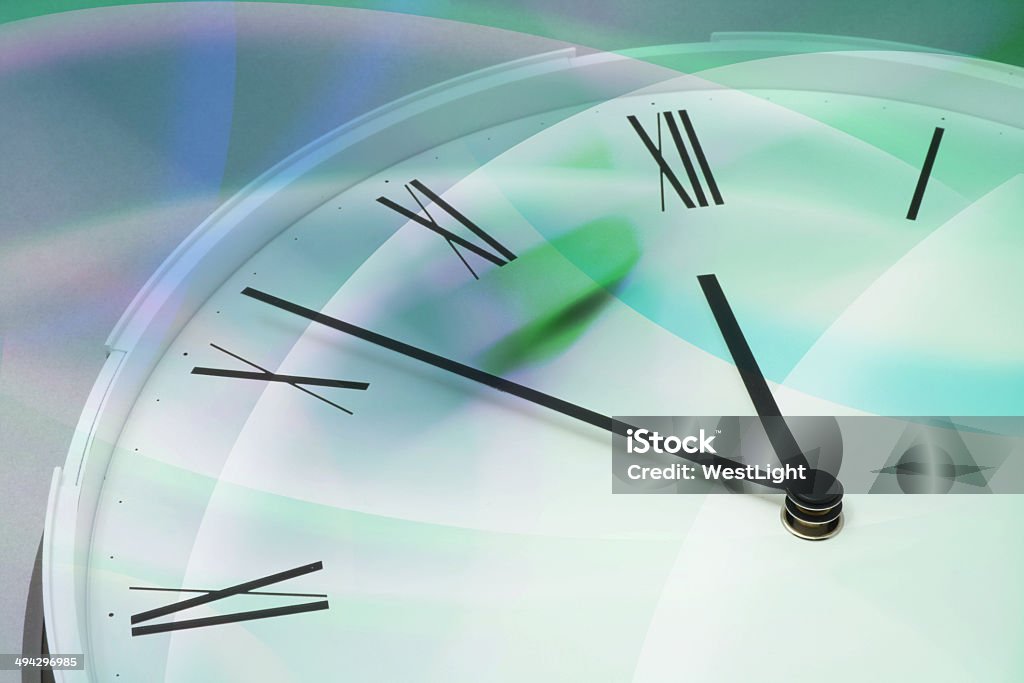 Clock Clock with Digital Background Accuracy Stock Photo
