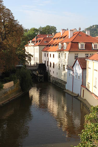 istock Canal of Prague 494298321
