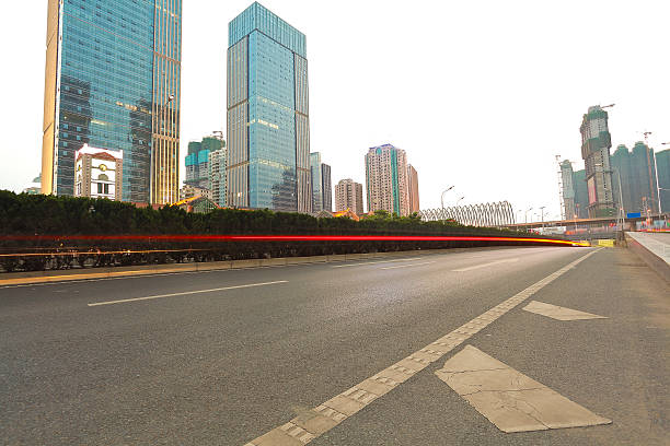 istock City building street scene and road surface 494306596