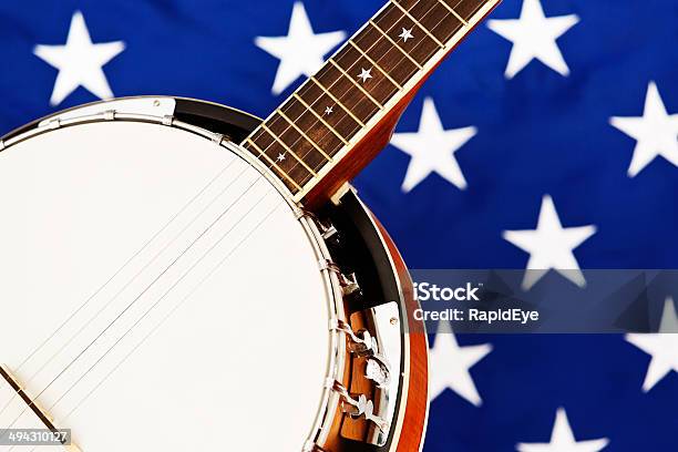 American Country Music Reglas Y Rocas Foto de stock y más banco de imágenes de Adulación - Adulación, Bandera estadounidense, Banjo
