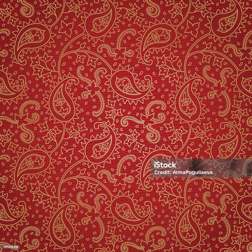 Texture Eastern Ornate Floral Seamless Texture In Eastern Style Stock Illustration ...