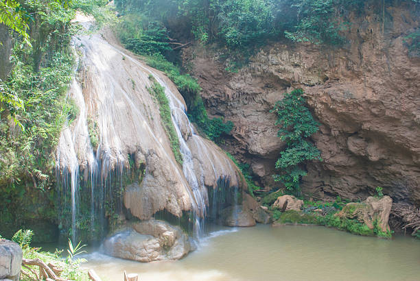 istock Ko-Luang waterfall at Mae Ping National Park Lamphun, Thailand. 494311704