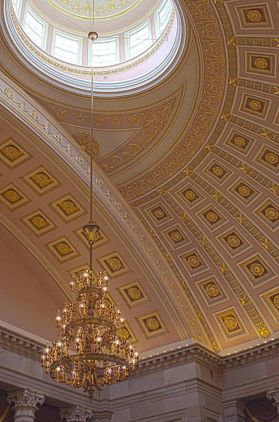 istock Painted Dome of Library of Congress 494313123