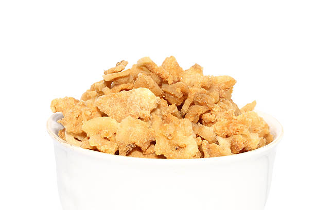 istock pork crackling in white bowl on isolated background 494314520
