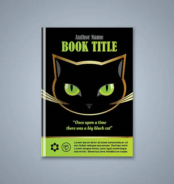 Vector illustration of Brochure cover template