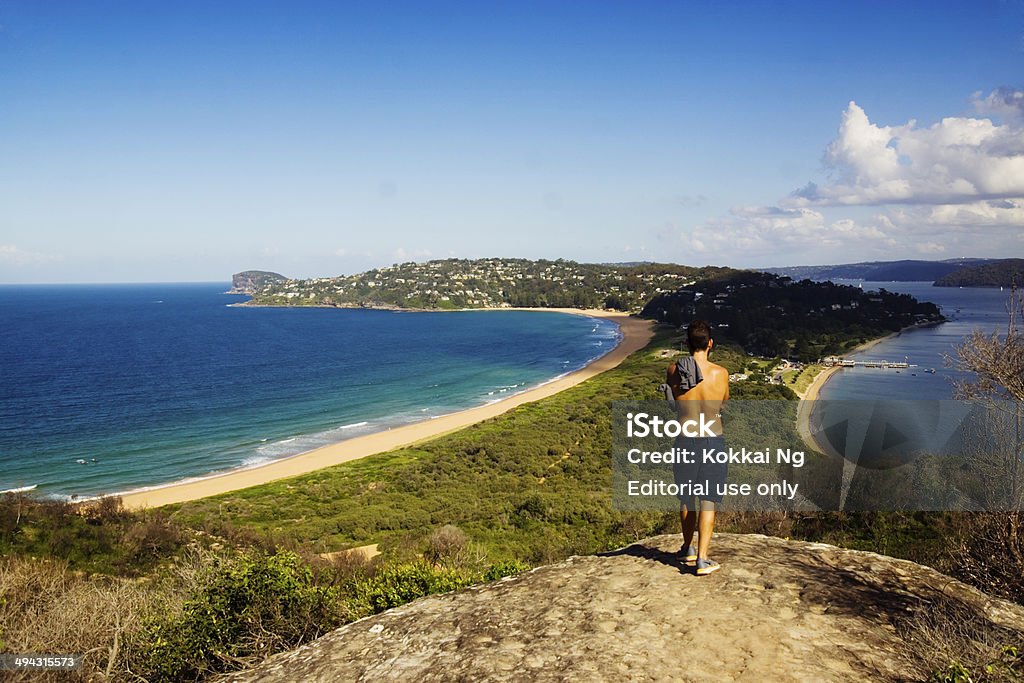 Sydneys Strände im Norden-Palm Beach - Lizenzfrei Alt Stock-Foto