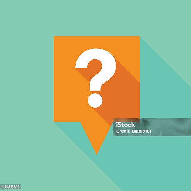 Tooltip Icon With A Question Sign Stock Illustration - Download Image Now - Question Mark, Asking, Icon Symbol