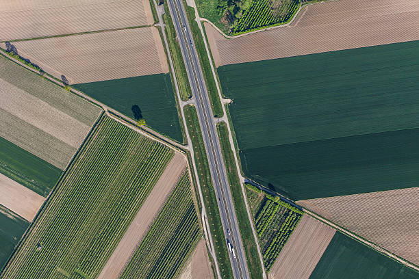 istock aerial view of the highway 494318462