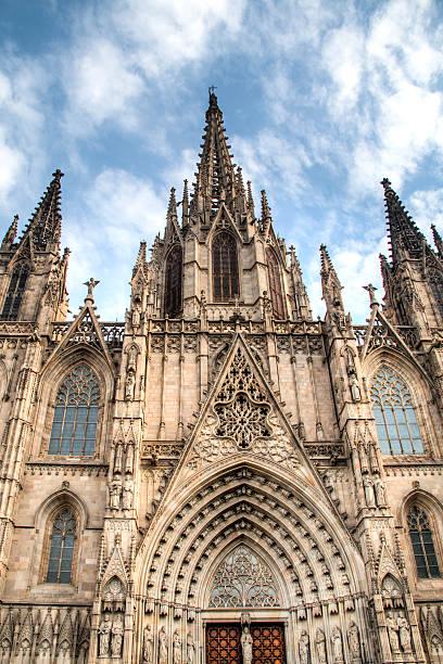 istock The Gothic Cathedral of Barcelona 494340140