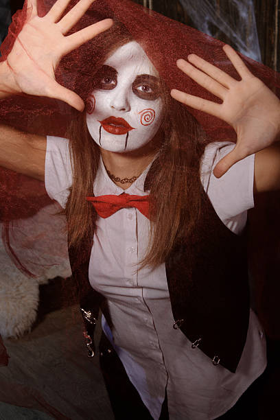 istock She plays the role of a witch 494343018