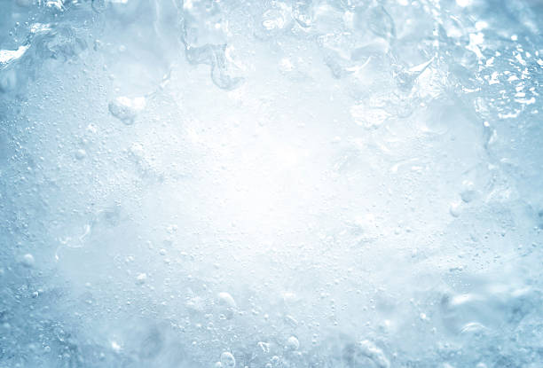 ice texture ice texture for background frost stock pictures, royalty-free photos & images