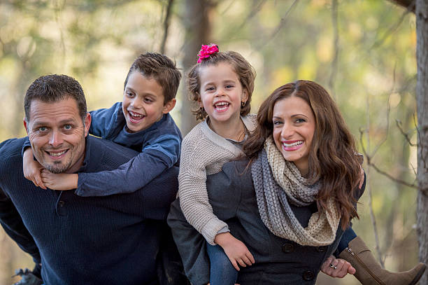 istock Playful Family Out in Nature 494348628