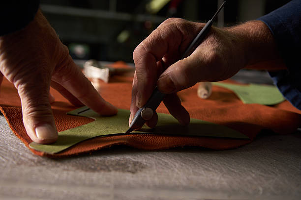 istock Shoe factory 494349476