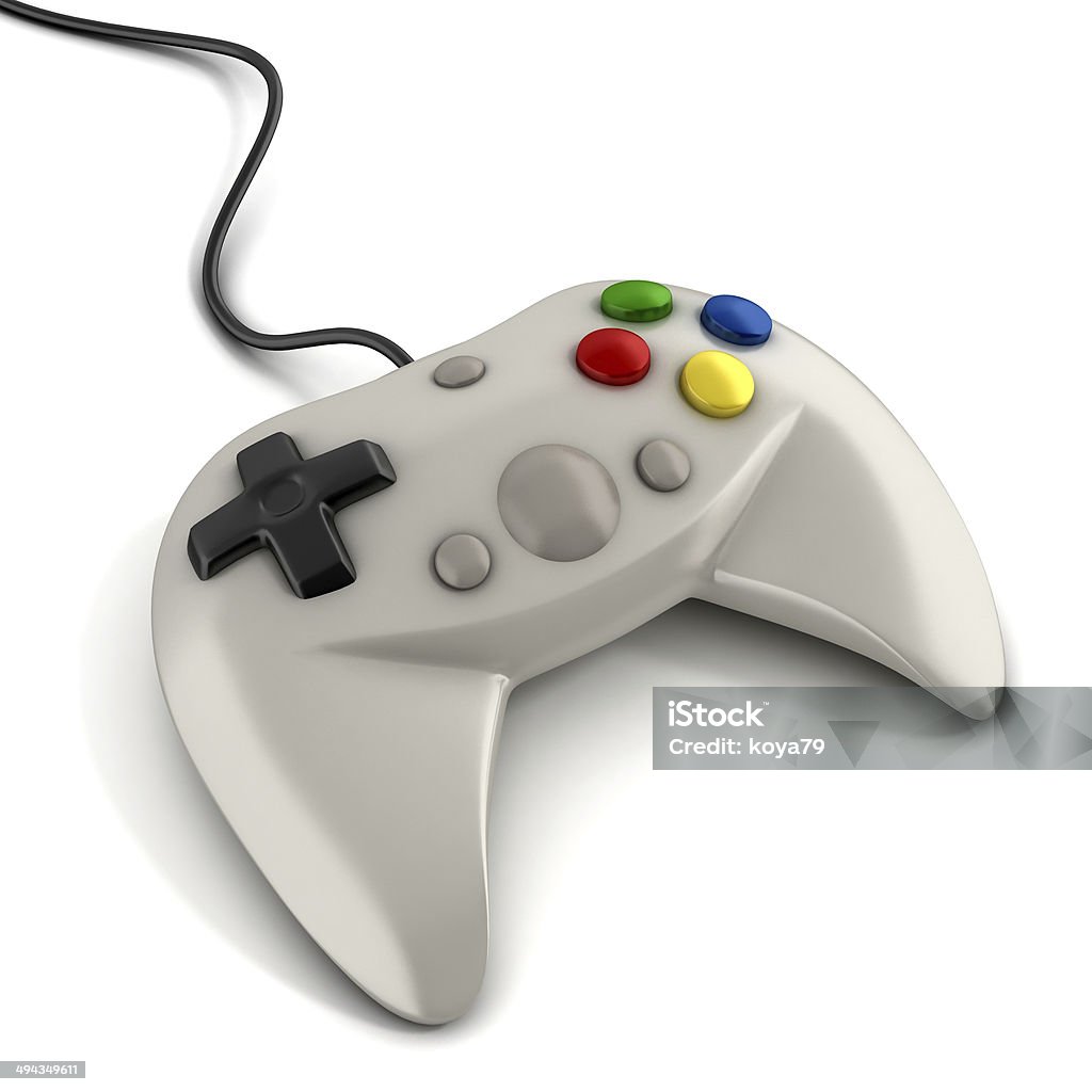 gamepad Ilustracja 3d - Zbiór zdjęć royalty-free (Abstrakcja)