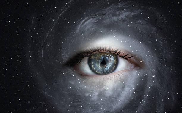 Galaxy with eye. 

Space galaxy with human eye. Concept image. human eye nebula star space stock pictures, royalty-free photos & images