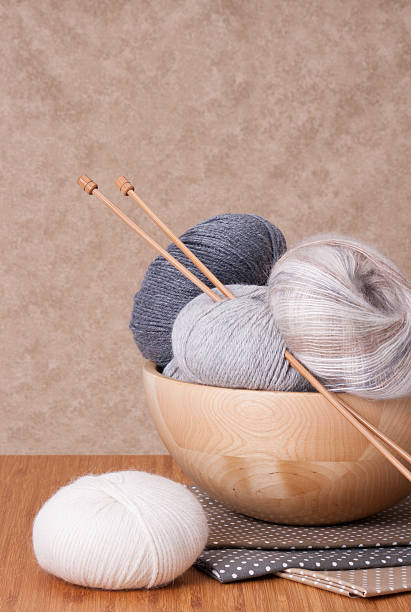 istock Knitting Accessories. Yarn Balls 494349931