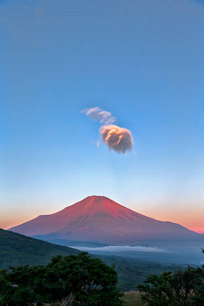 Beautiful Mt. Fuji in Japan was officially registered as a UNESCO world heritage site on June 26, 2013.