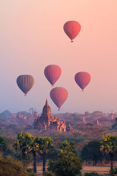 bagan, myanmar - myanmar - fotografias e filmes do acervo