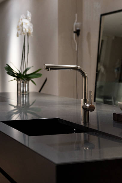 istock Granite SInk and Stylish Faucet 494351472