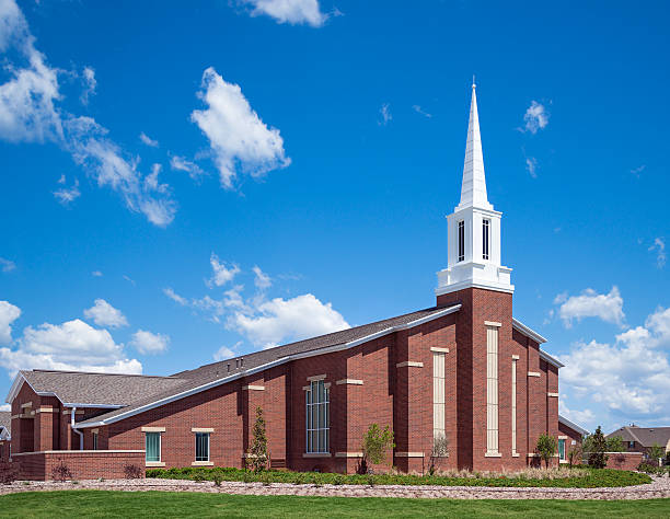 mormon church - mormonenkirche stock-fotos und bilder