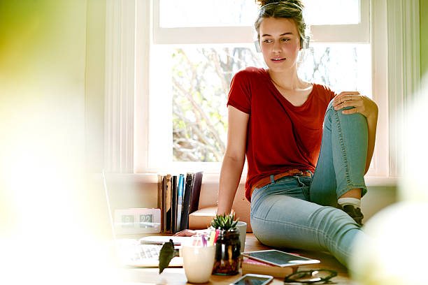 istock Listening to some new tunes 494352120