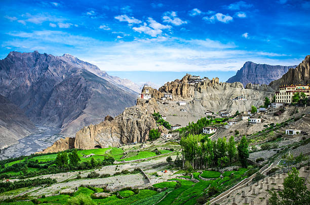 Dhankar Gompa Temple in Spiti Valley, India