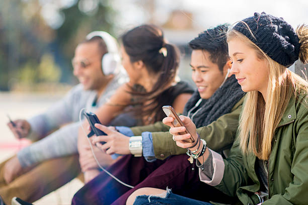 istock Young Adults on Social Media 494352940