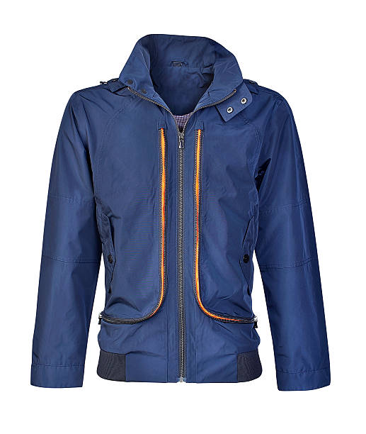istock mens jacket isolated on white, clipping path 494353604