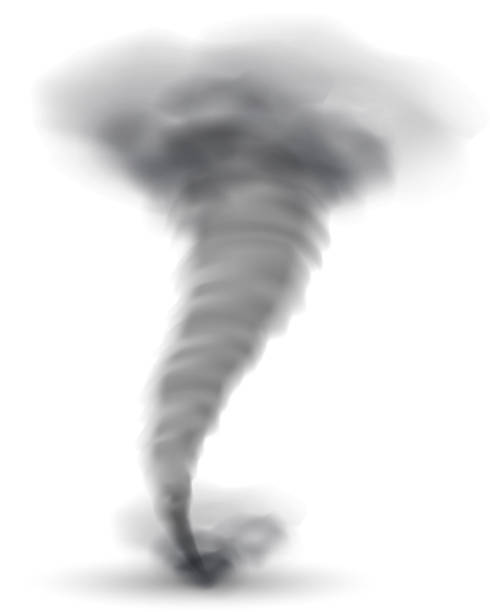 ilustraciones, imágenes clip art, dibujos animados e iconos de stock de tornado - tornado hurricane storm disaster