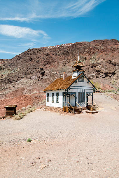 istock Abandoned Desert Church 494382240