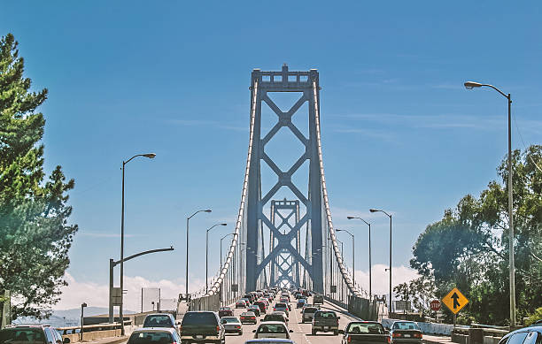 istock Bay bridge in San Francisco 494384068
