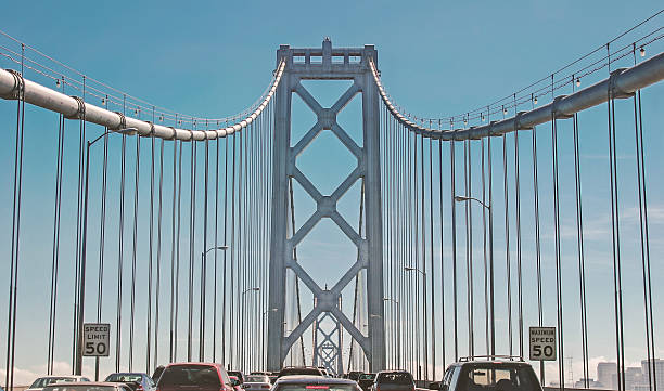 istock Bay bridge in San Francisco 494384098