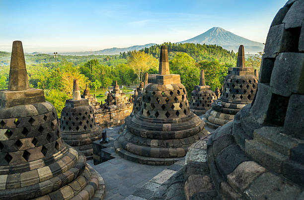 istock Morning at Borobudur 494385648