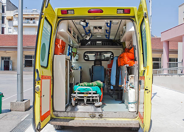 istock Inside view of ambulance 494389870