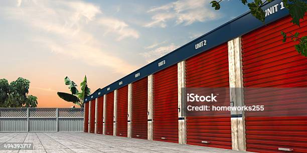 Storage Units Stock Photo - Download Image Now - Self Storage, Individuality, Storage Compartment