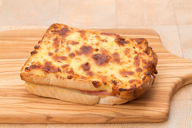 istock Toastie - a toasted cheese and ham sandwich - panini 494393973
