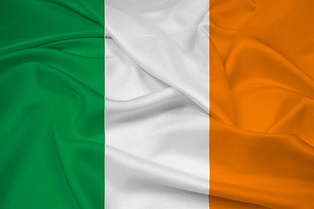 istock Waving Ireland Flag 494398811