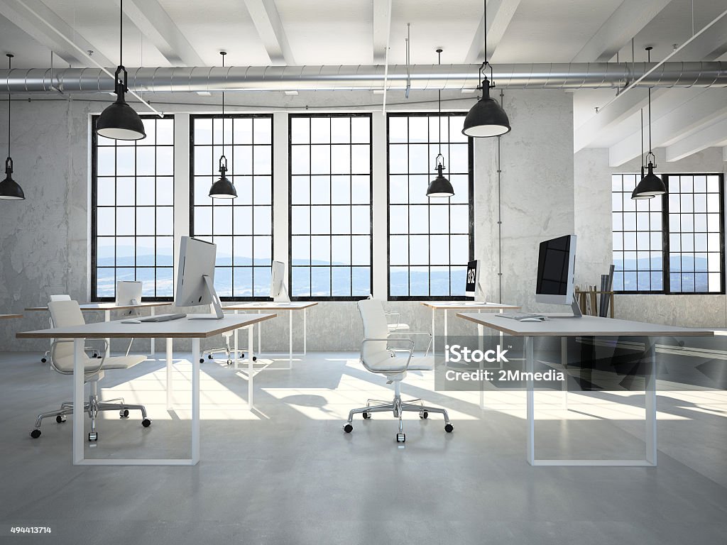 Computer and notebook on the working place. 3d rendering Computer and notebook on the working place in the office. 3d rendering 2015 Stock Photo