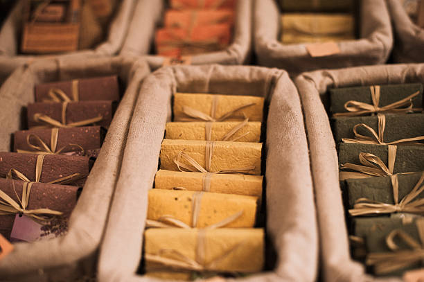 Natural soaps on the outdoors market