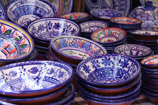 istock Dutch bowls with blue ornament. 494415000