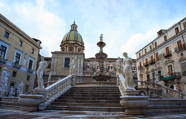 istock Fountain of the Virgins in Palermo 494416591