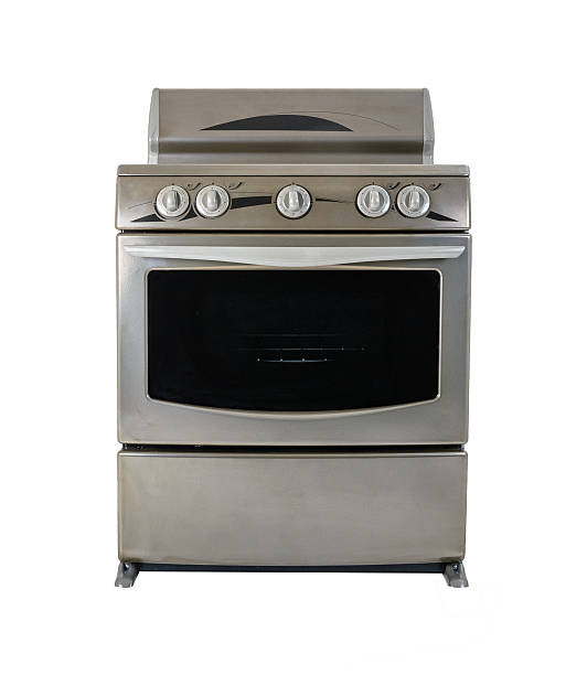 istock Isolated Vitroceramic Stove with Oven with white background 494416813