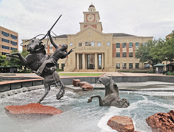 The City Hall building in Sugarland, Texas