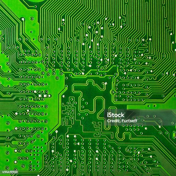 Microcomputer Microcircuit Computer Microcircuit Stock Photo - Download Image Now - 2015, Abstract ...