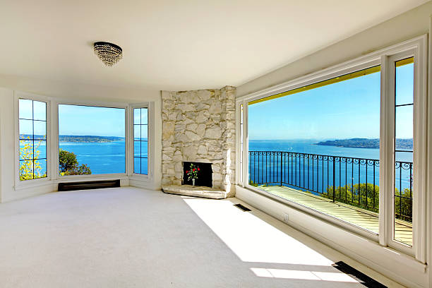 Beach House Infinity Pool 3d visualization image