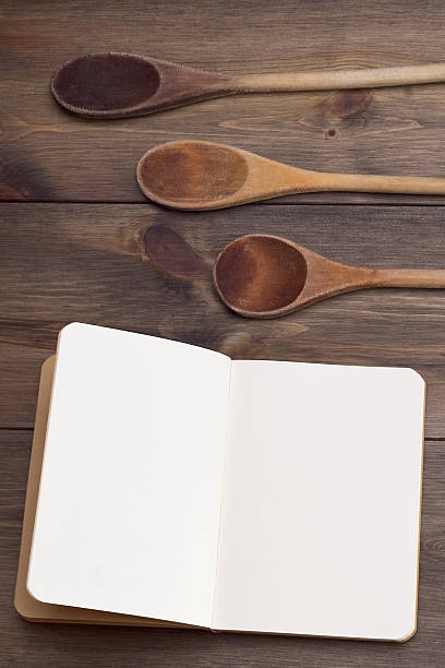 istock wood spoons and recipe 494419330